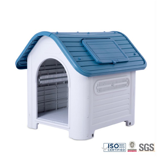 Plastic kennel dog house